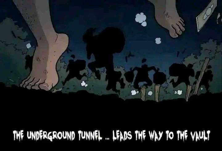 The underground tunnel